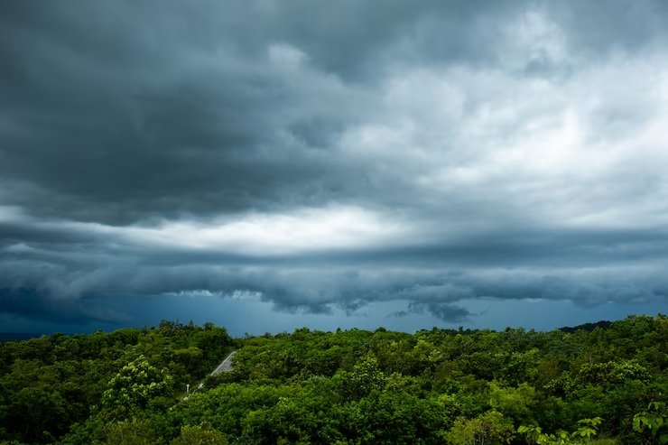 Rainfall in Southern States Due to Retreating Monsoon